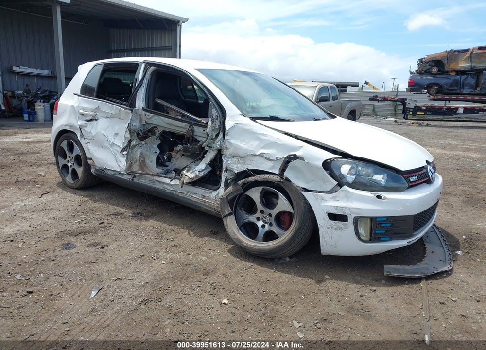 2013 VOLKSWAGEN GTI 4-DOOR VIN: WVWHV7AJXDW121853
