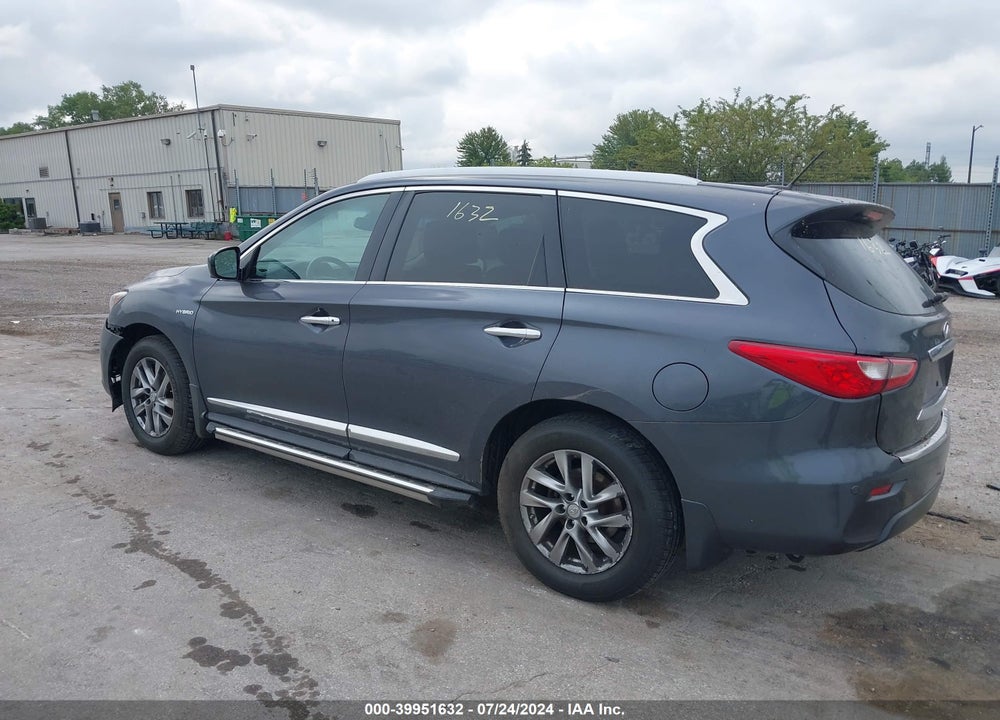 2014 INFINITI QX60 HYBRID VIN: 5N1CL0MM9EC521463