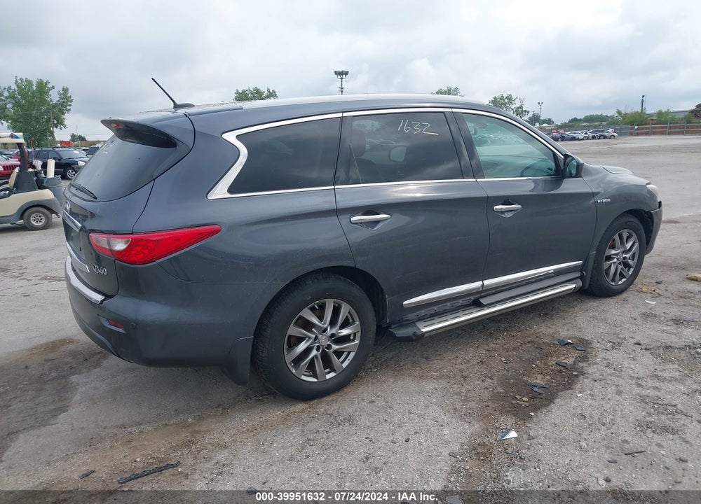 2014 INFINITI QX60 HYBRID VIN: 5N1CL0MM9EC521463
