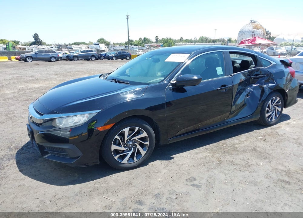2016 HONDA CIVIC EX VIN: 2HGFC2F77GH510516