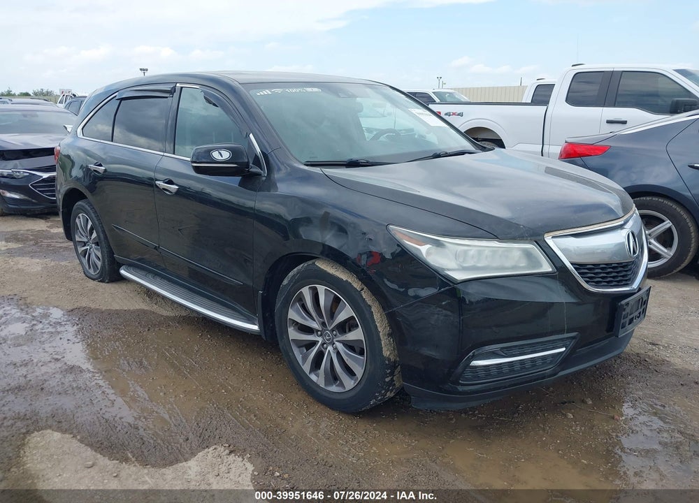 2015 ACURA MDX TECHNOLOGY PKG W/ENTERTAINMENT PKG VIN: 5FRYD4H60FB002704