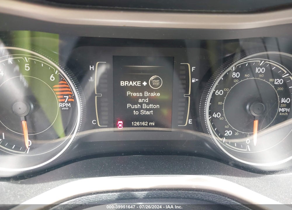 2016 JEEP CHEROKEE ALTITUDE VIN: 1C4PJLCBXGW125637