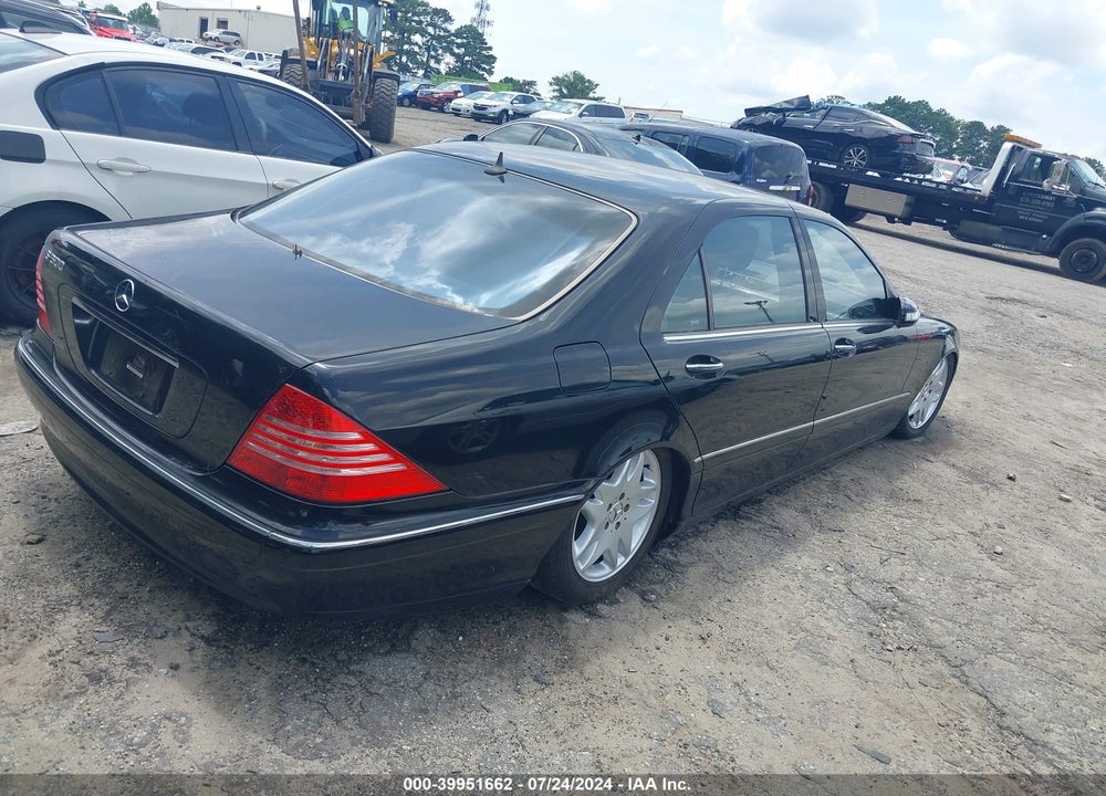 2003 MERCEDES-BENZ S 500 VIN: WDBNG75J13A365926
