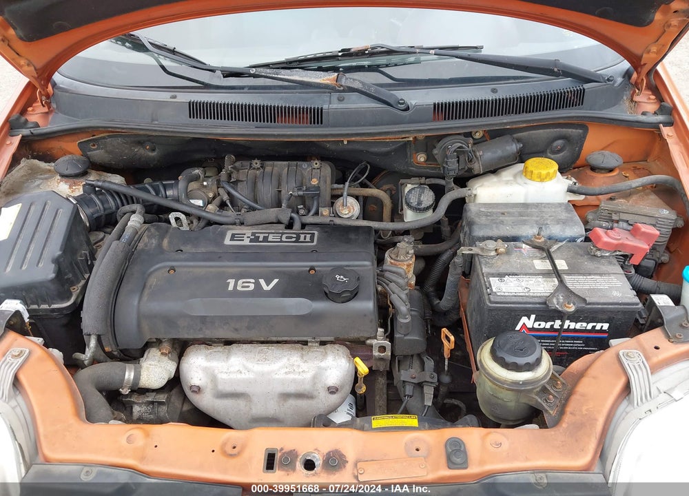 2006 CHEVROLET AVEO LT VIN: KL1TG66636B664529