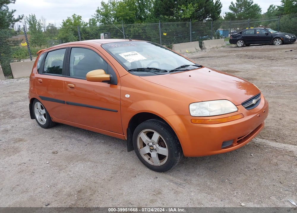 2006 CHEVROLET AVEO LT VIN: KL1TG66636B664529