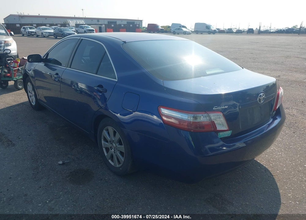 2007 TOYOTA CAMRY HYBRID VIN: 4T1BB46K67U022280