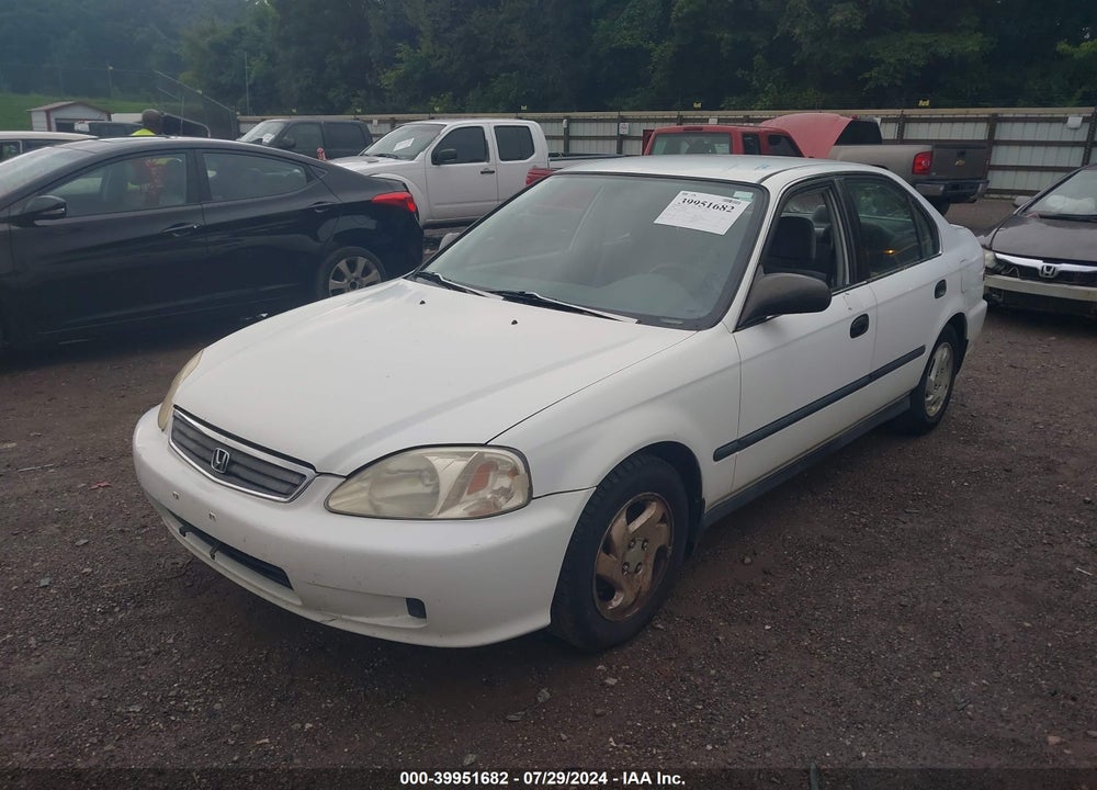 1999 HONDA CIVIC LX VIN: 2HGEJ6674XH583884