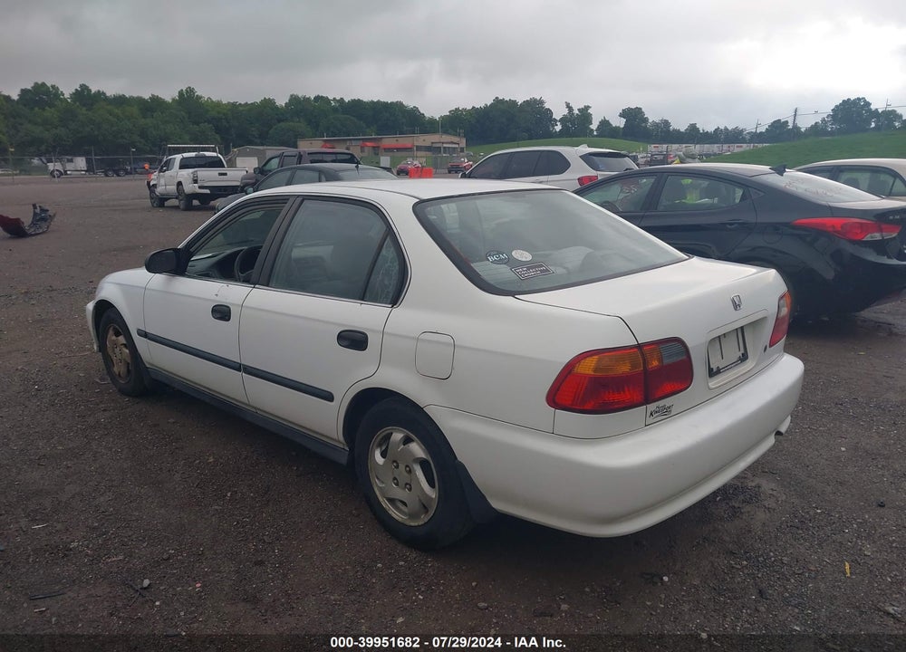 1999 HONDA CIVIC LX VIN: 2HGEJ6674XH583884