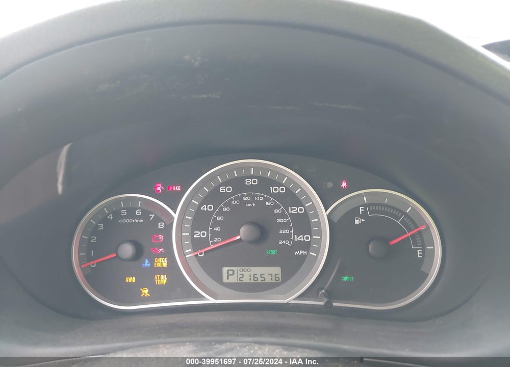 2008 SUBARU IMPREZA 2.5I VIN: JF1GH61648H834370