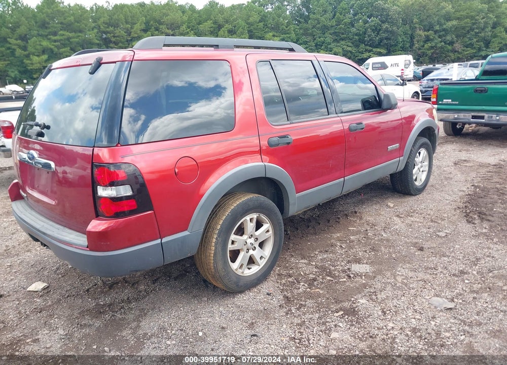 2006 FORD EXPLORER XLT VIN: 1FMEU63E36UA54023