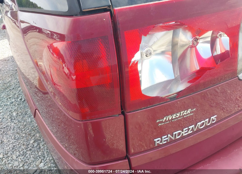 2007 BUICK RENDEZVOUS CXL VIN: 3G5DA03L17S545493