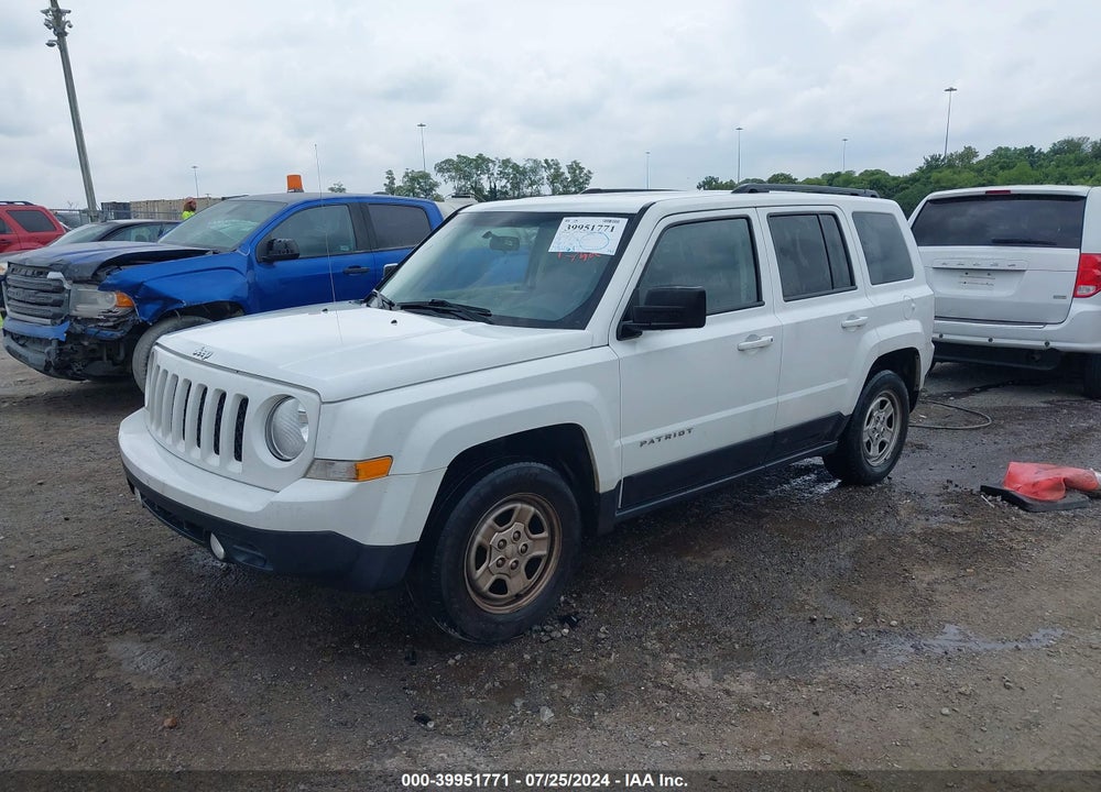 2015 JEEP PATRIOT SPORT VIN: 1C4NJPBB9FD341022