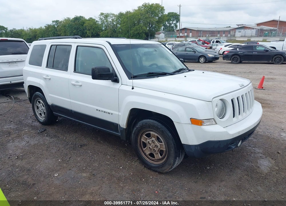 2015 JEEP PATRIOT SPORT VIN: 1C4NJPBB9FD341022