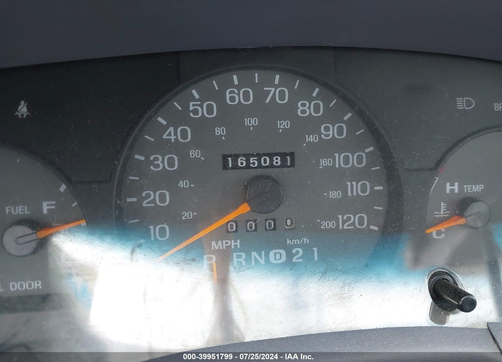 1997 MERCURY GRAND MARQUIS GS VIN: 2MELM74W2VX720786