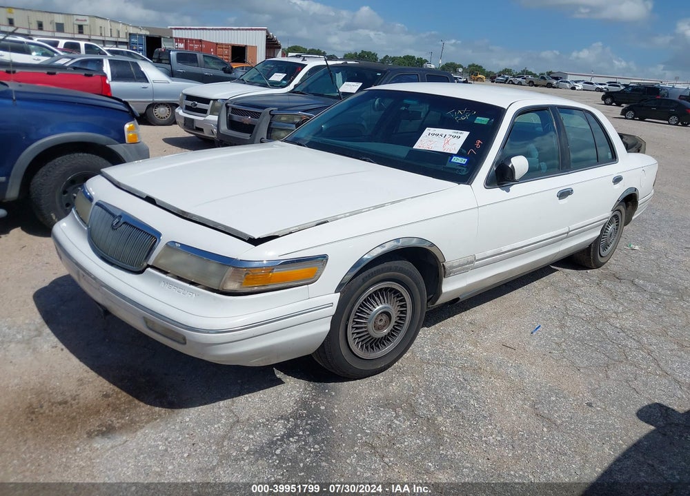 1997 MERCURY GRAND MARQUIS GS VIN: 2MELM74W2VX720786