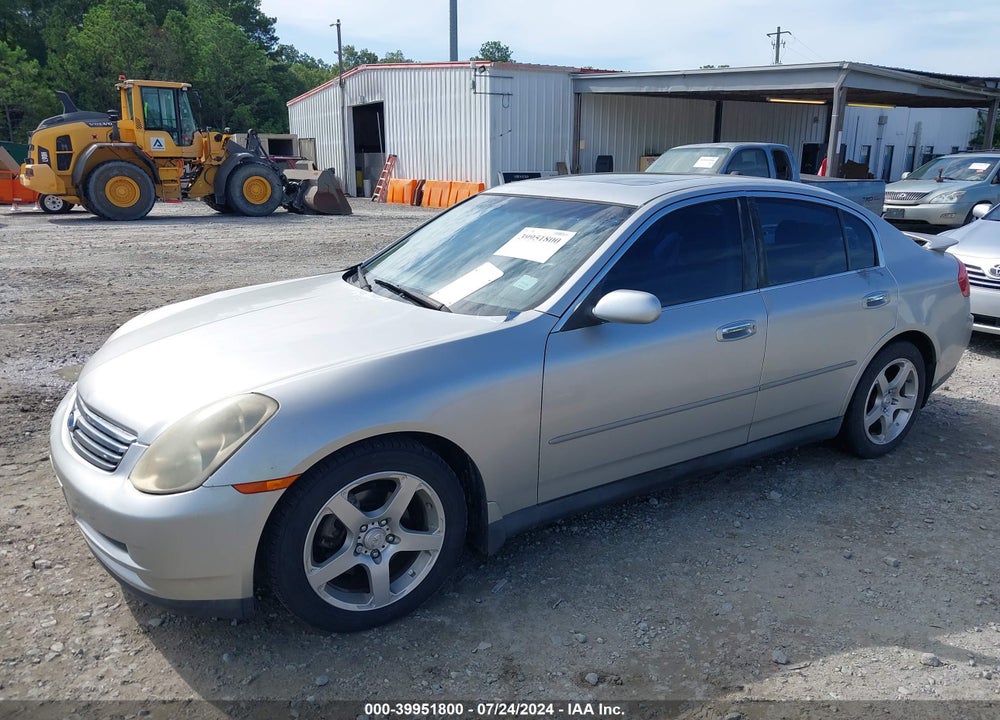 2004 INFINITI G35 VIN: JNKCV51E24M103911