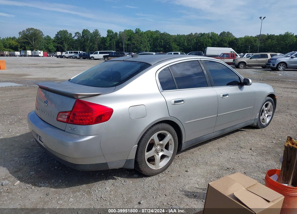 2004 INFINITI G35 VIN: JNKCV51E24M103911