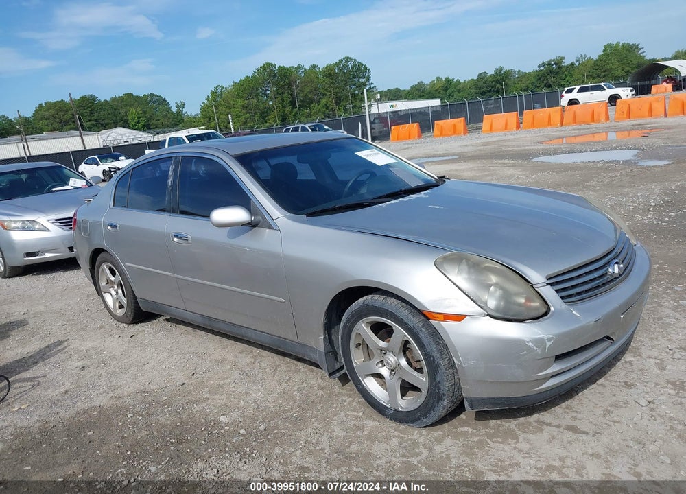 2004 INFINITI G35 VIN: JNKCV51E24M103911