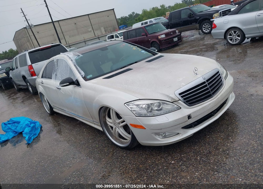 2007 MERCEDES-BENZ S 550 VIN: WDDNG71X87A115736