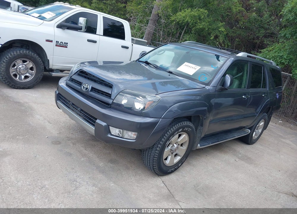 2003 TOYOTA 4RUNNER LIMITED V6 VIN: JTEZU17RX30008581