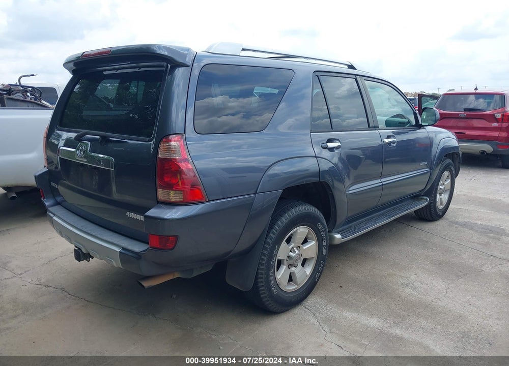 2003 TOYOTA 4RUNNER LIMITED V6 VIN: JTEZU17RX30008581