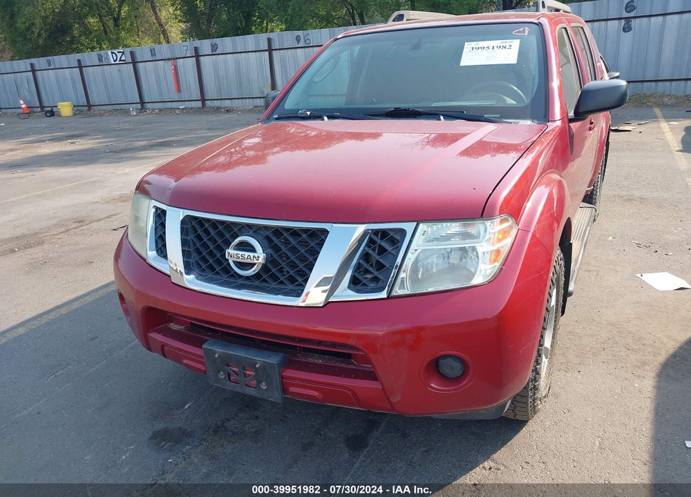 2011 NISSAN PATHFINDER S VIN: 5N1AR1NN4BC606631