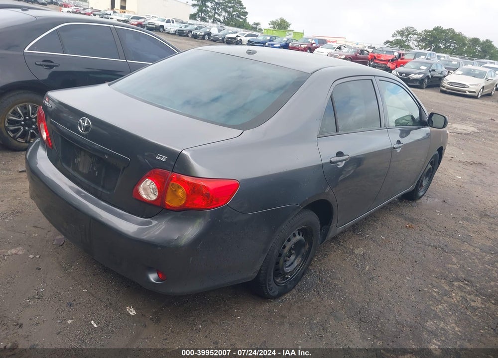 2010 TOYOTA COROLLA LE VIN: 1NXBU4EE0AZ250398