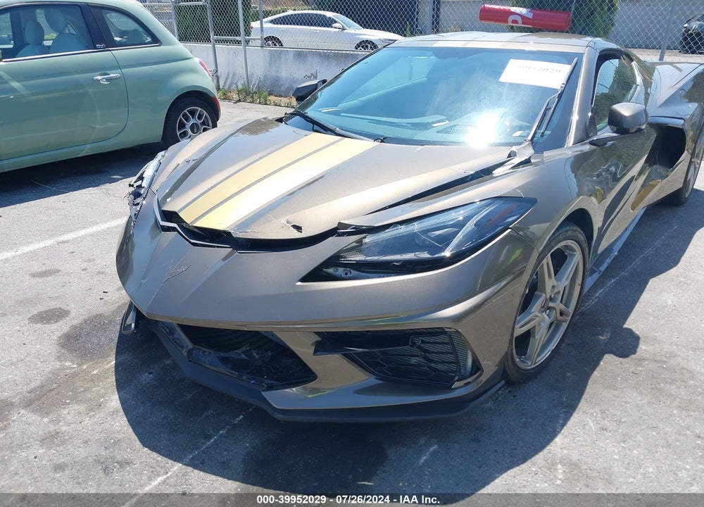 2021 CHEVROLET CORVETTE STINGRAY RWD 2LT VIN: 1G1YB2D40M5110151