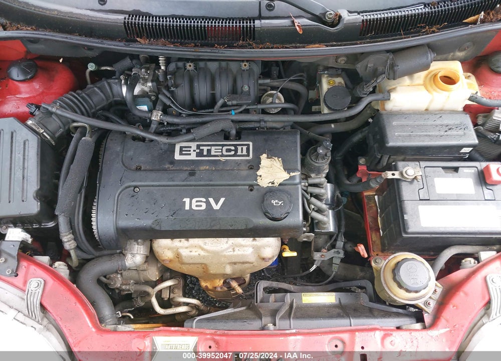 2006 CHEVROLET AVEO LS VIN: KL1TD66676B524539