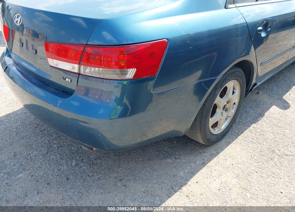 2006 HYUNDAI SONATA GLS V6/LX V6 VIN: 5NPEU46F26H102375