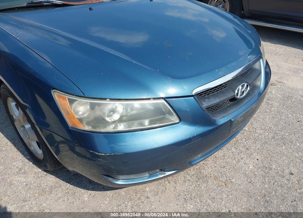 2006 HYUNDAI SONATA GLS V6/LX V6 VIN: 5NPEU46F26H102375