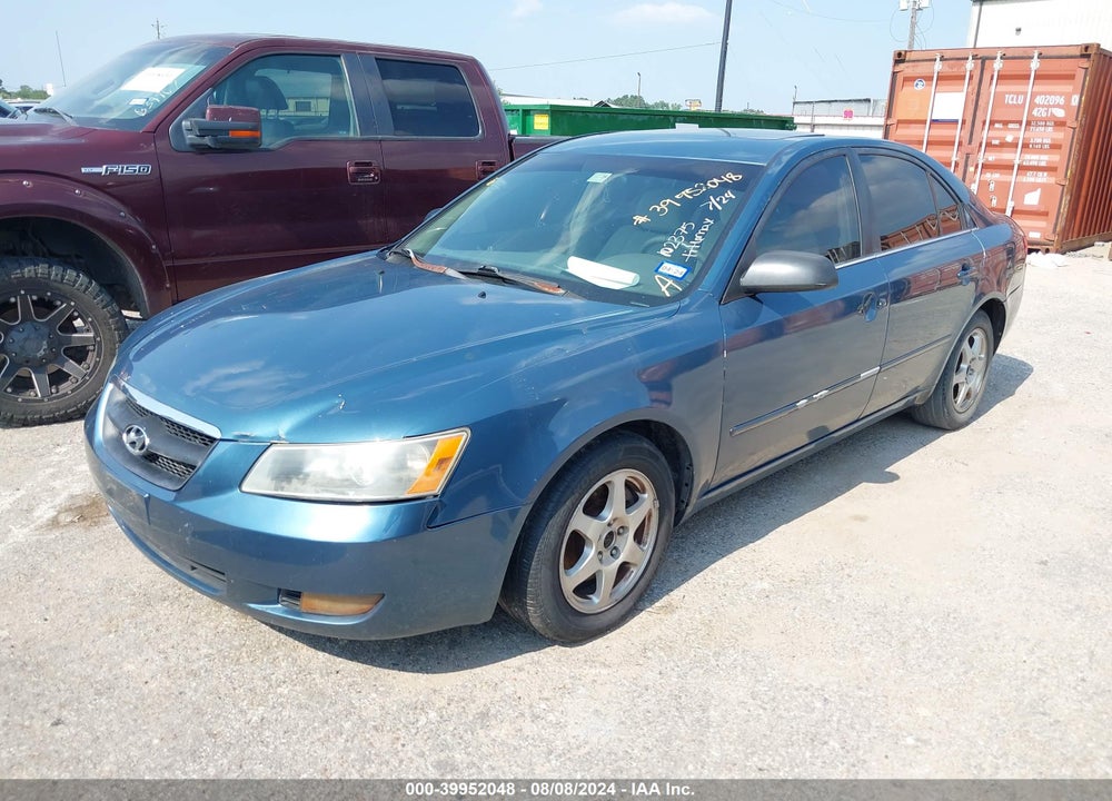 2006 HYUNDAI SONATA GLS V6/LX V6 VIN: 5NPEU46F26H102375