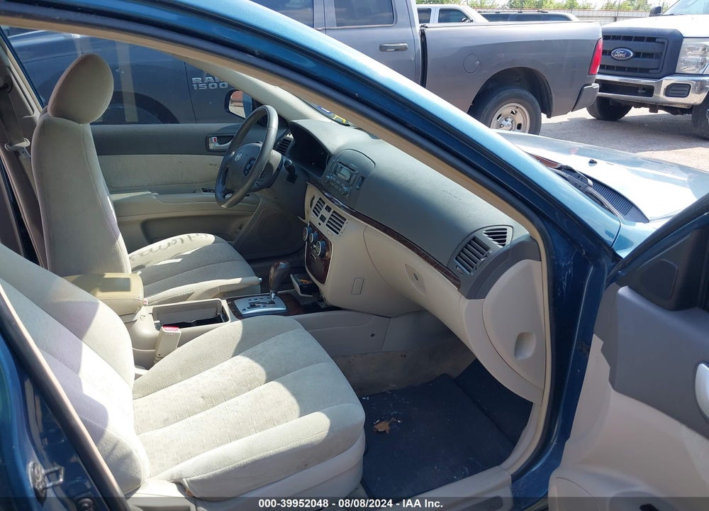 2006 HYUNDAI SONATA GLS V6/LX V6 VIN: 5NPEU46F26H102375