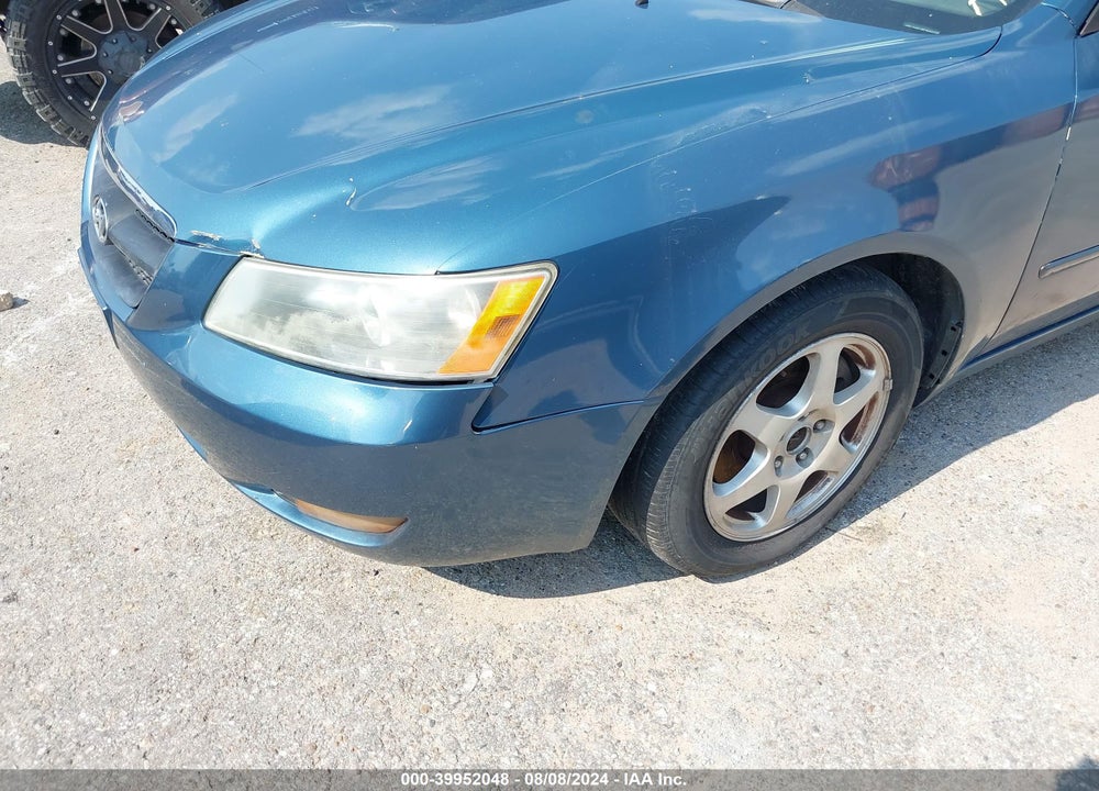 2006 HYUNDAI SONATA GLS V6/LX V6 VIN: 5NPEU46F26H102375