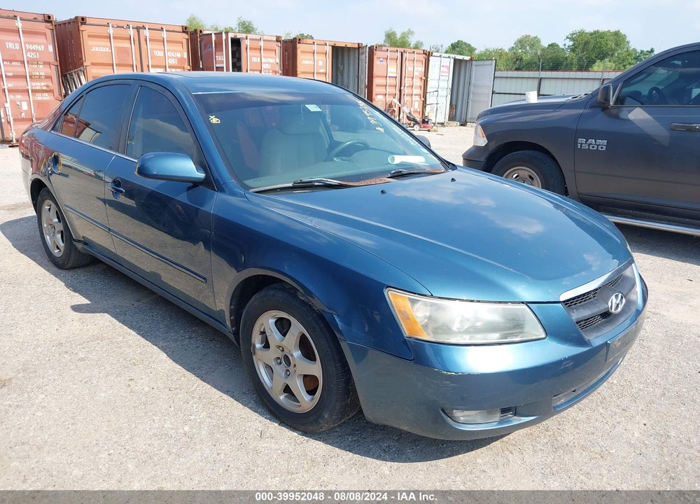 2006 HYUNDAI SONATA GLS V6/LX V6 VIN: 5NPEU46F26H102375