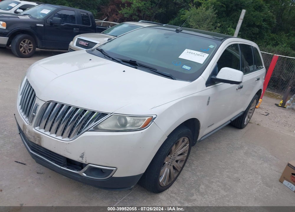 2011 LINCOLN MKX VIN: 2LMDJ6JK3BBJ11001
