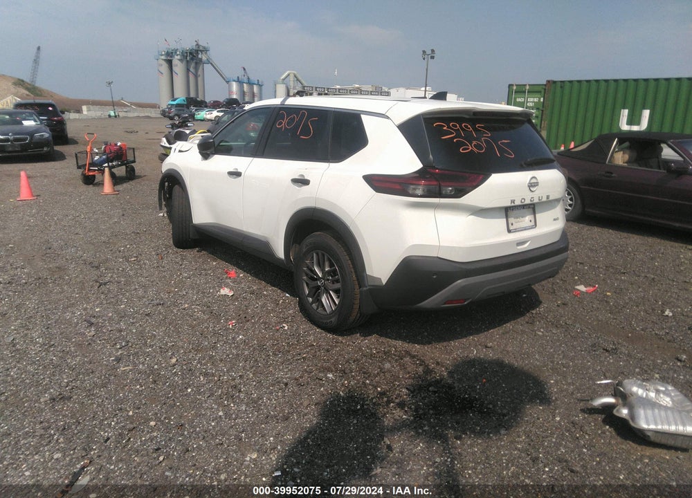 2022 NISSAN ROGUE S INTELLIGENT AWD VIN: 5N1BT3AB7NC709530