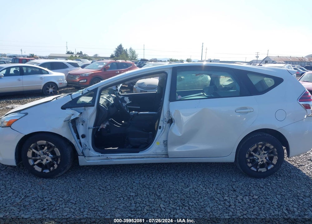 2017 TOYOTA PRIUS V FIVE/FOUR/THREE/TWO VIN: JTDZN3EU5HJ074333