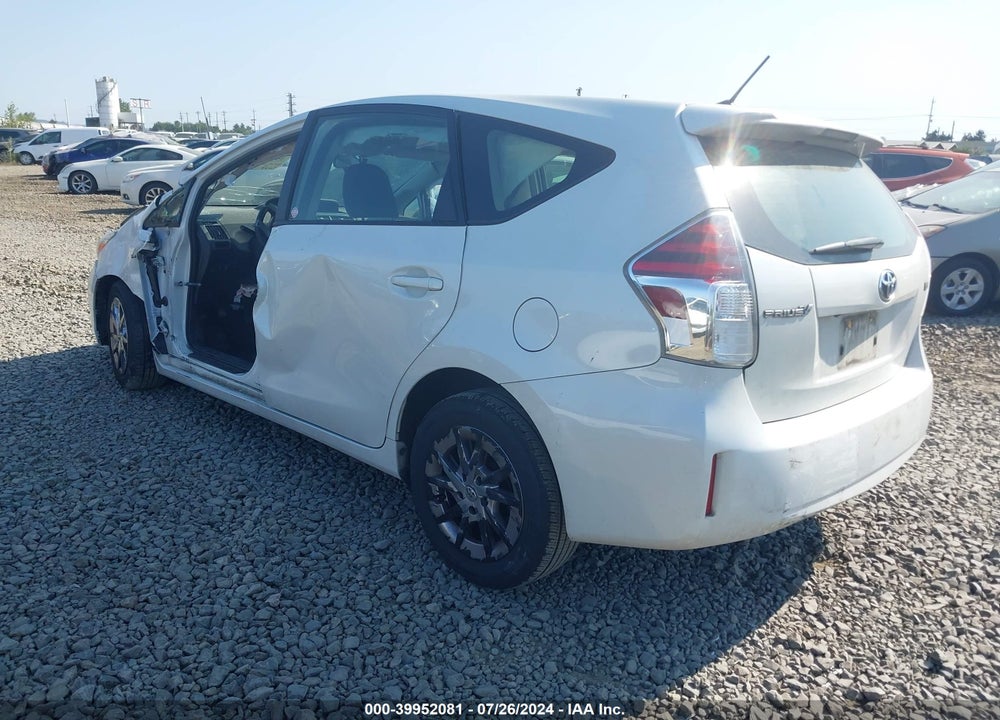2017 TOYOTA PRIUS V FIVE/FOUR/THREE/TWO VIN: JTDZN3EU5HJ074333