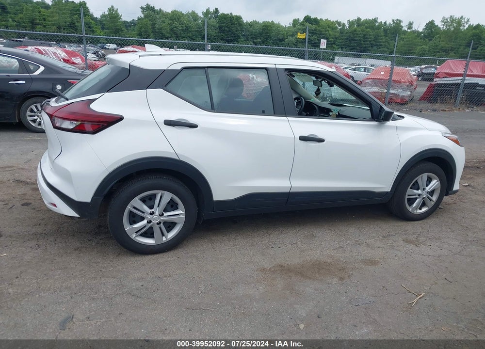 2022 NISSAN KICKS S XTRONIC CVT VIN: 3N1CP5BV2NL516520