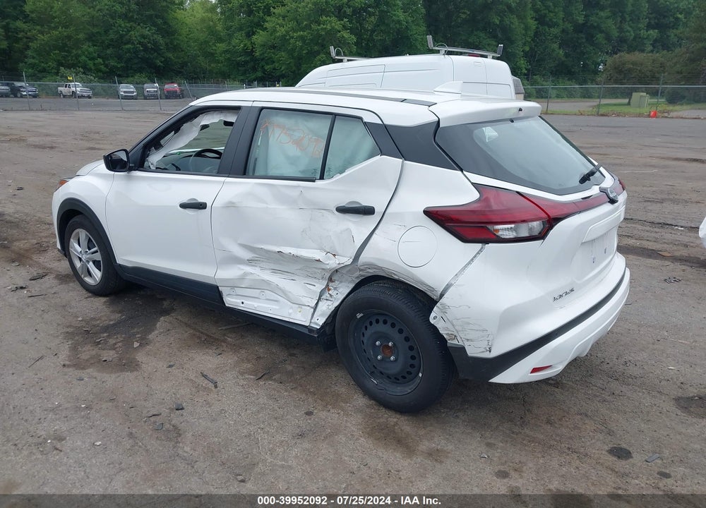 2022 NISSAN KICKS S XTRONIC CVT VIN: 3N1CP5BV2NL516520