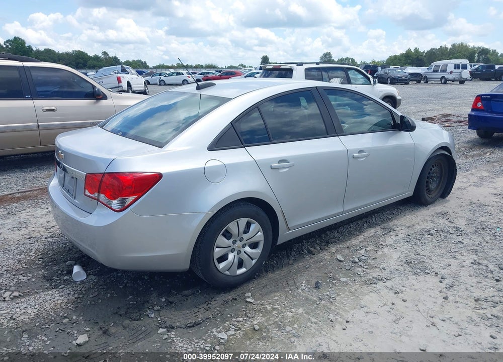 2015 CHEVROLET CRUZE LS AUTO VIN: 1G1PA5SH2F7190551