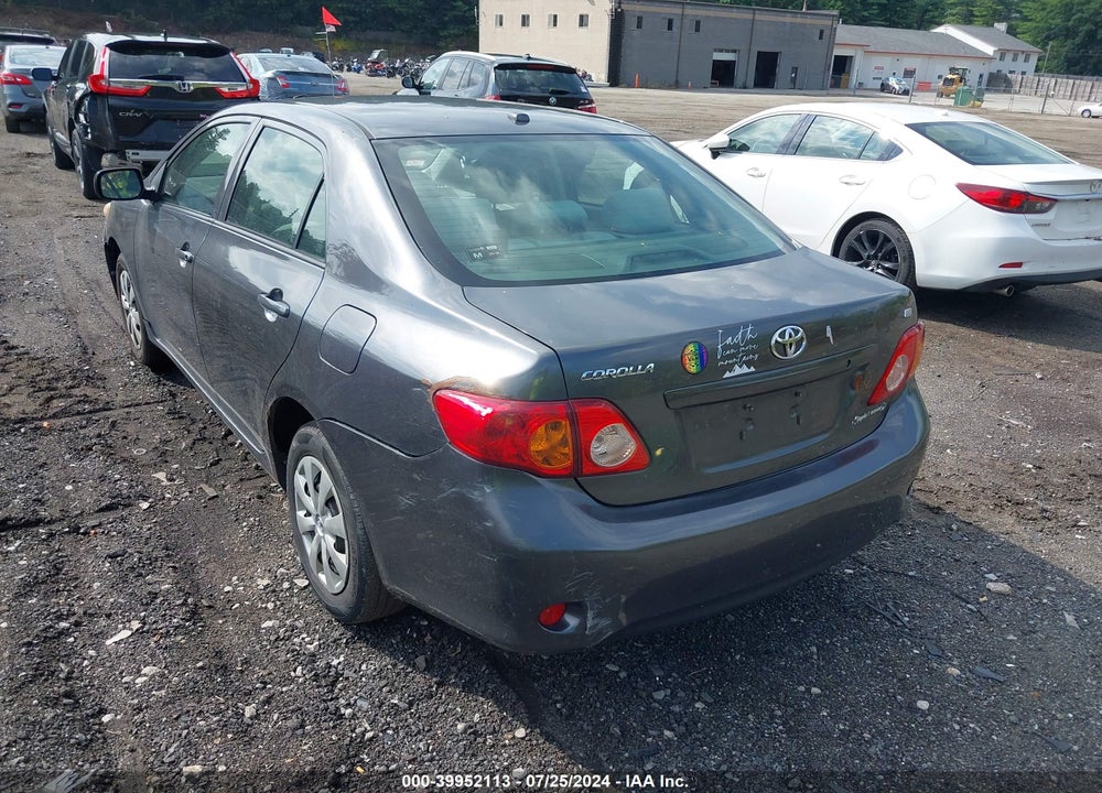 2009 TOYOTA COROLLA LE/S/XLE VIN: JTDBL40E499044062