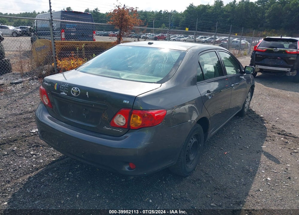 2009 TOYOTA COROLLA LE/S/XLE VIN: JTDBL40E499044062