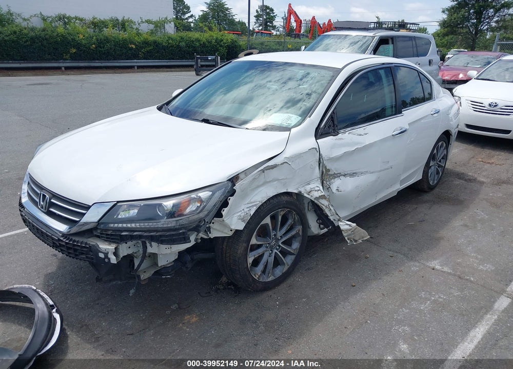 2015 HONDA ACCORD SPORT VIN: 1HGCR2F52FA215224