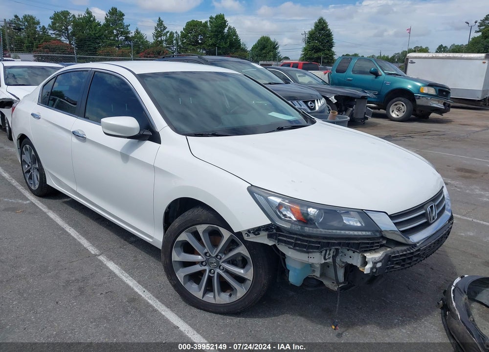2015 HONDA ACCORD SPORT VIN: 1HGCR2F52FA215224