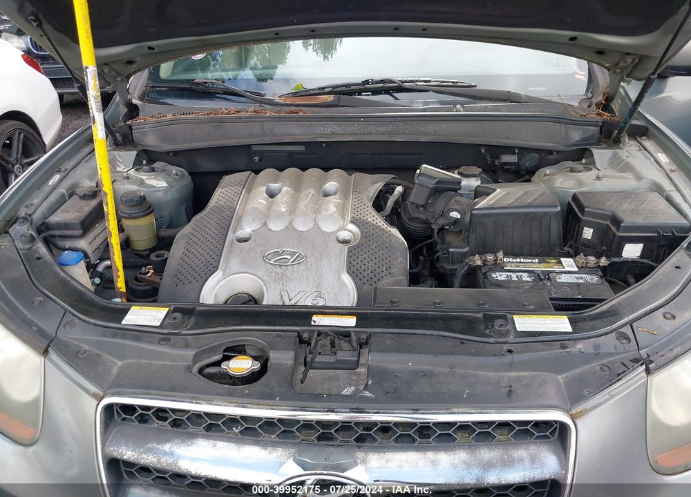 2007 HYUNDAI SANTA FE GLS VIN: KM8SG13D97U124078