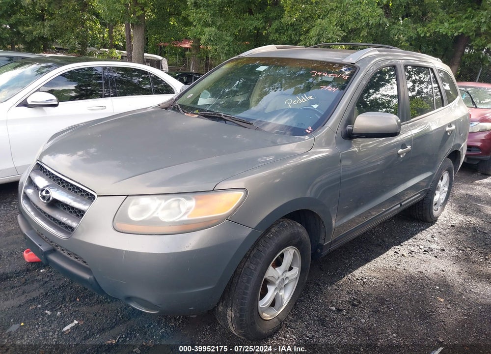 2007 HYUNDAI SANTA FE GLS VIN: KM8SG13D97U124078