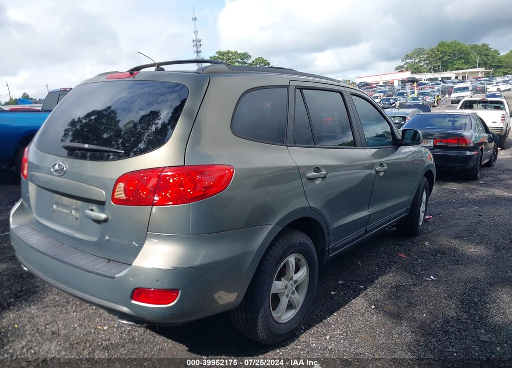 2007 HYUNDAI SANTA FE GLS VIN: KM8SG13D97U124078