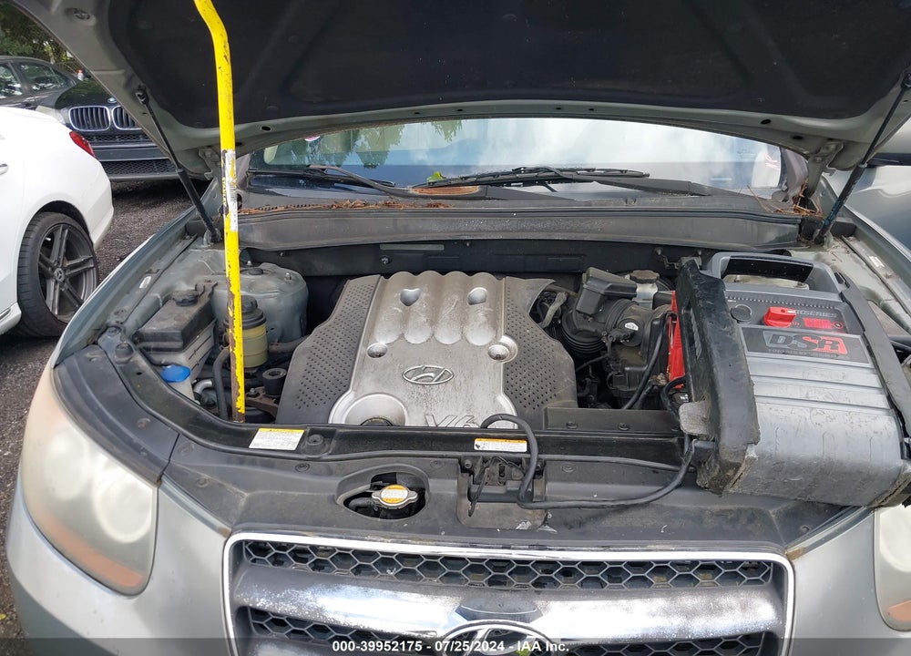 2007 HYUNDAI SANTA FE GLS VIN: KM8SG13D97U124078